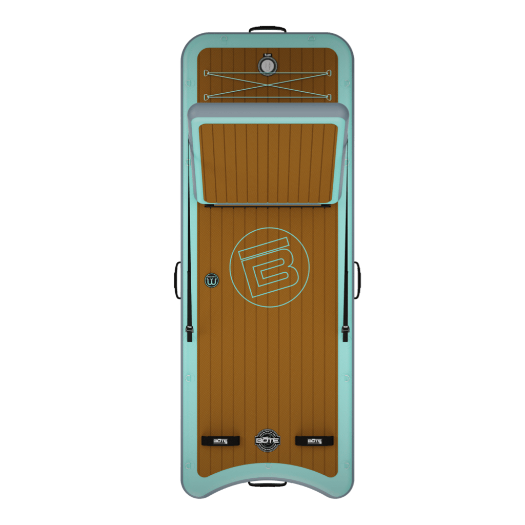 Top-down view of the Inflatable Hangout Lounge Classic.
