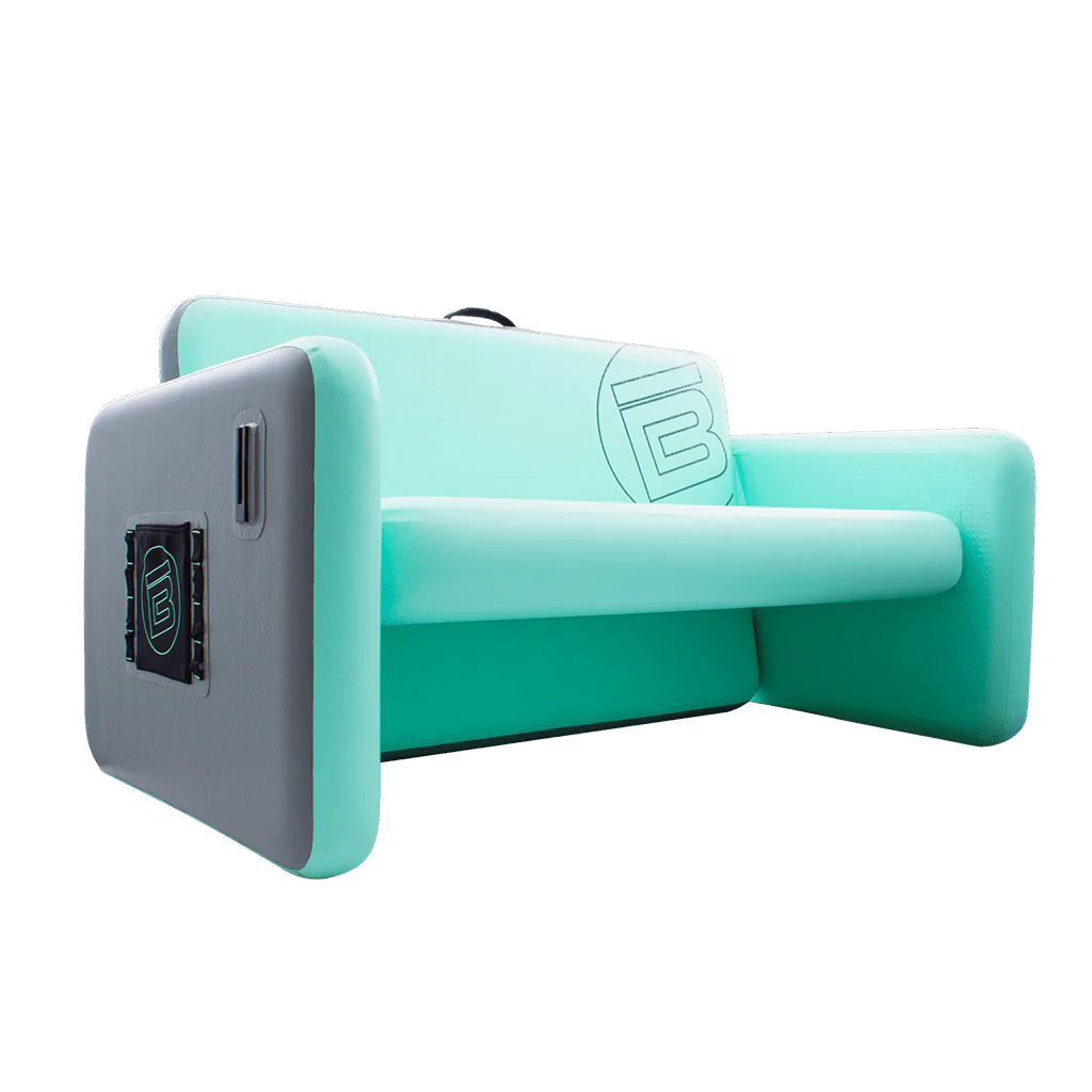 Front angled view of the Inflatable Aero Couch Classic