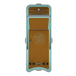 Top-down view of the Inflatable Hangout Lounge Classic.