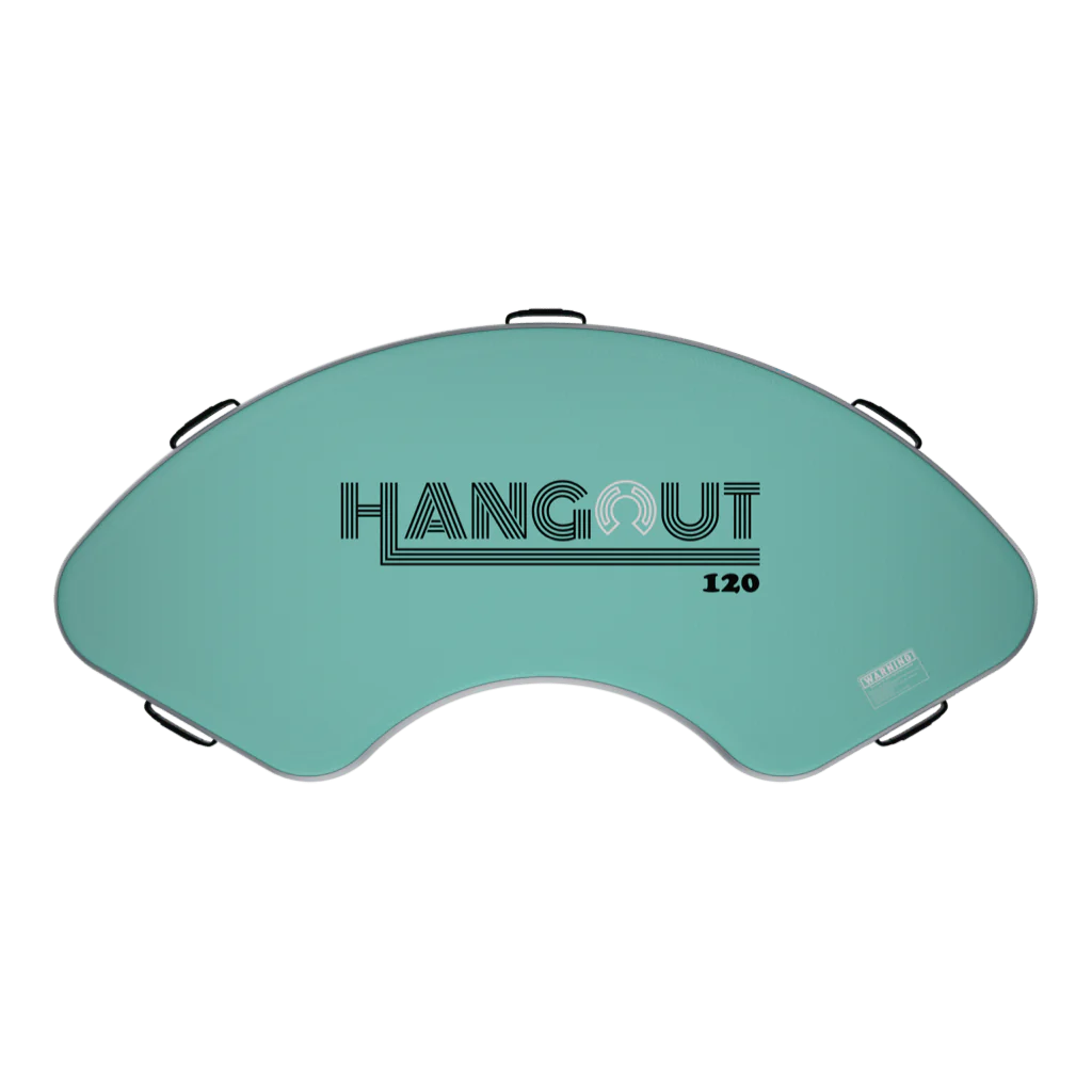 Bottom view of the Inflatable Dock Hangout 120 Classic.