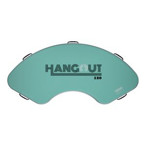 Bottom view of the Inflatable Dock Hangout 120 Classic.