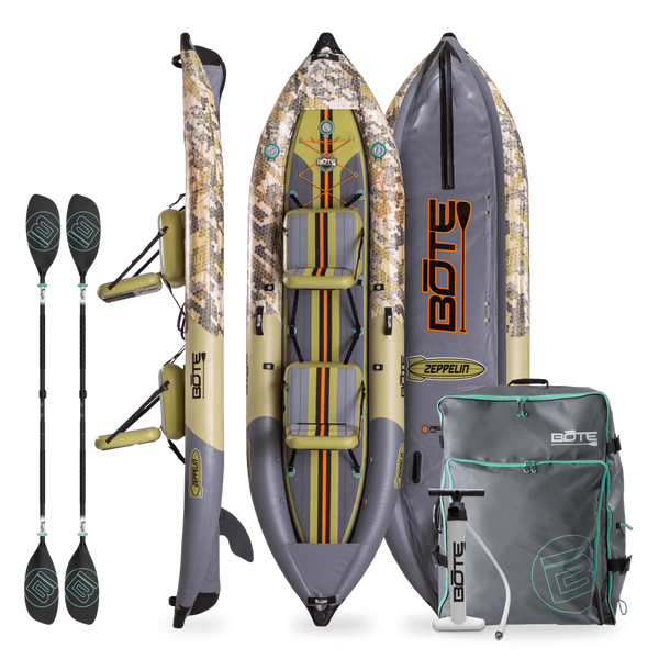 Zeppelin Aero 12′6″ Inflatable Kayak Package