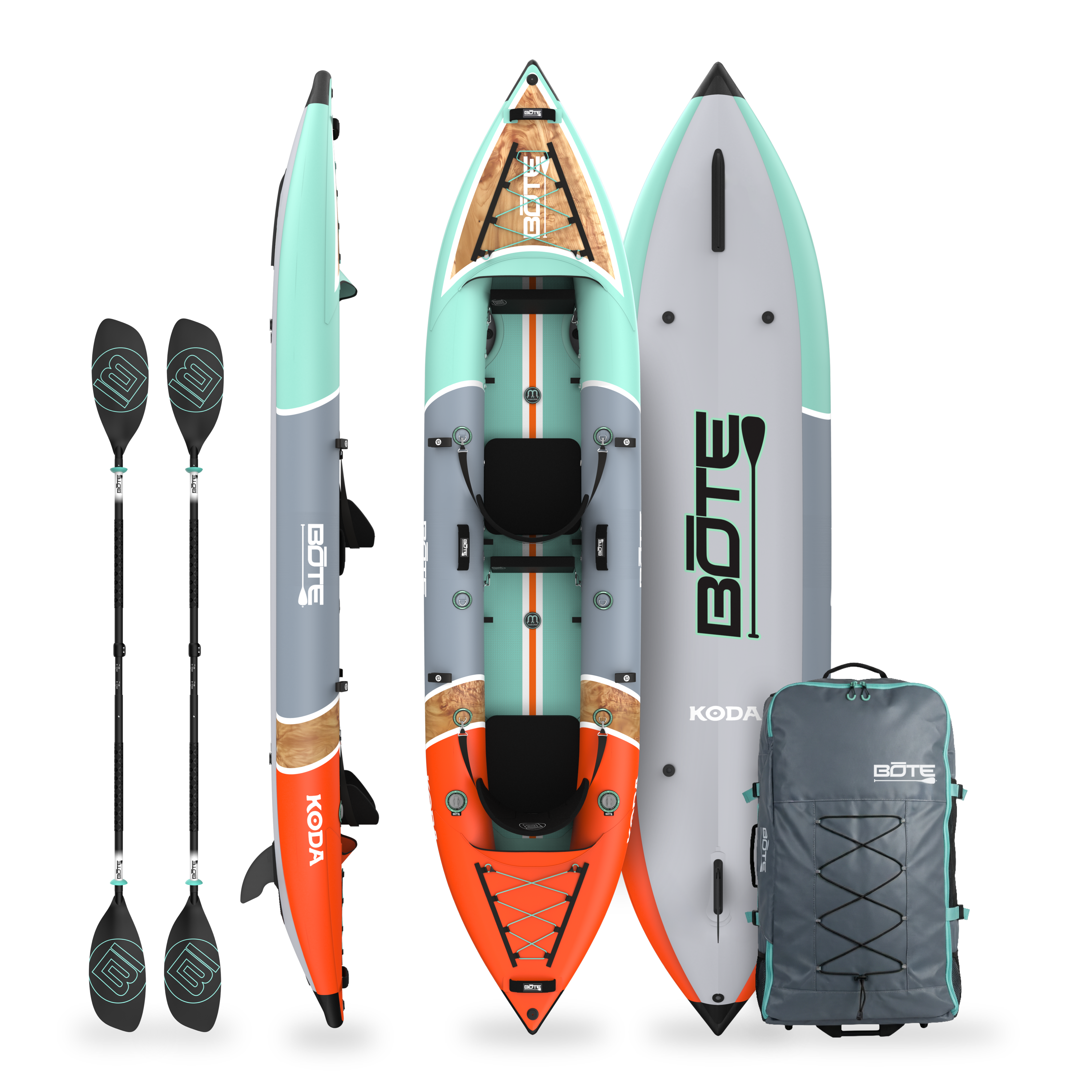 Koda Aero Tandem | Lightweight Inflatable Kayak | BOTE Australia