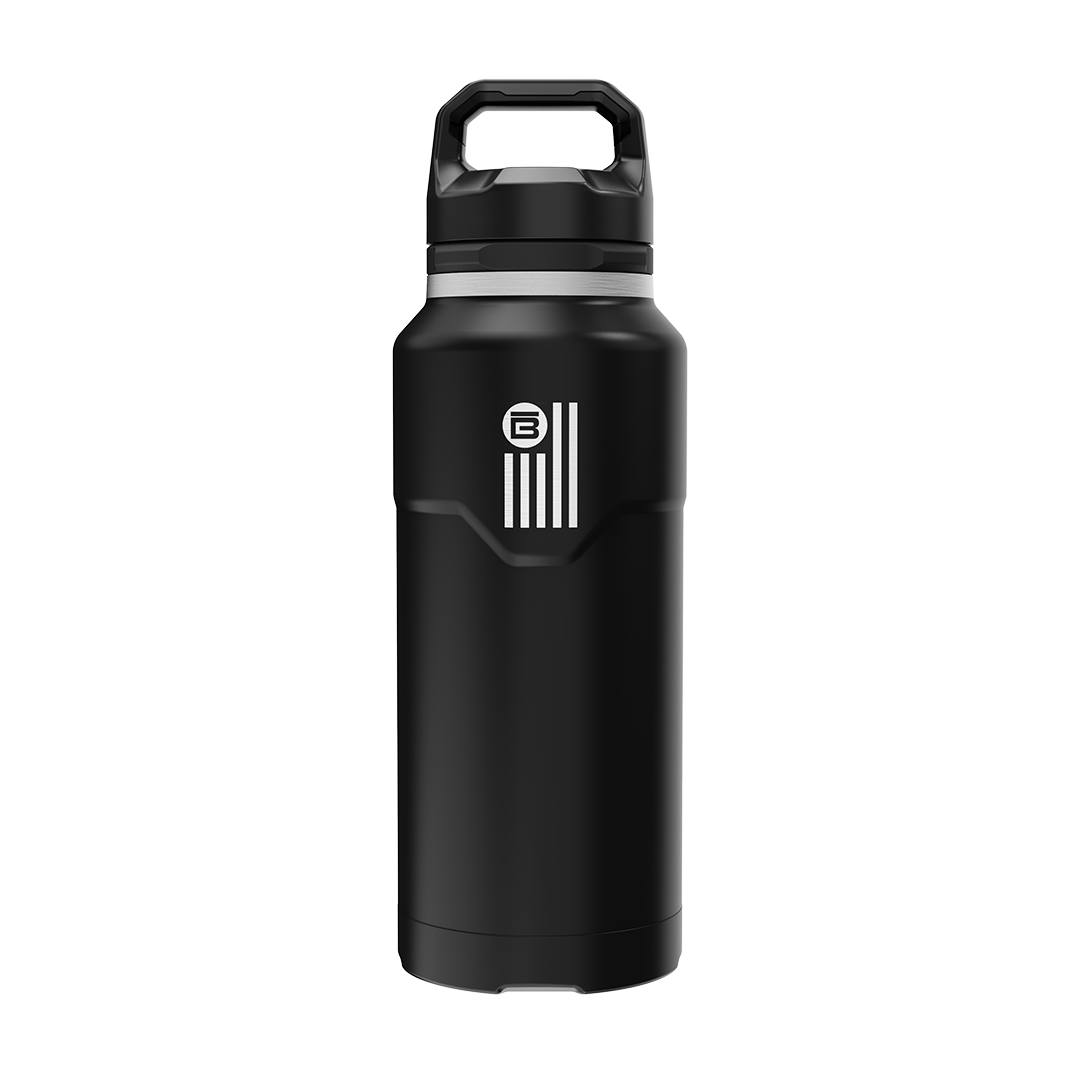 Side view of the BOTE Nation MAGNEBottle 36oz with Cap