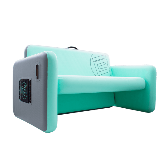 Front angled view of the Inflatable Aero Couch Classic