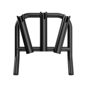 Rear view of the Mini Rocket Rac Black